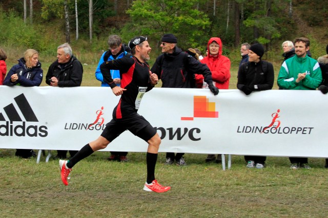 Med krampande ben på upploppet