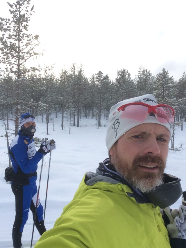 På väg mot Garberg
