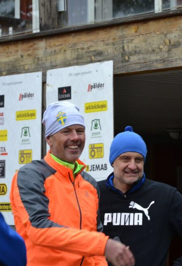 Här är dom. Hjältarna Bror Peter och Stefan Davidsson. Eldsjälar som dom ska va.